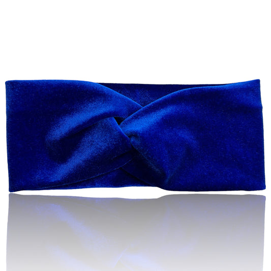 Velvet Royal Blue | Headband