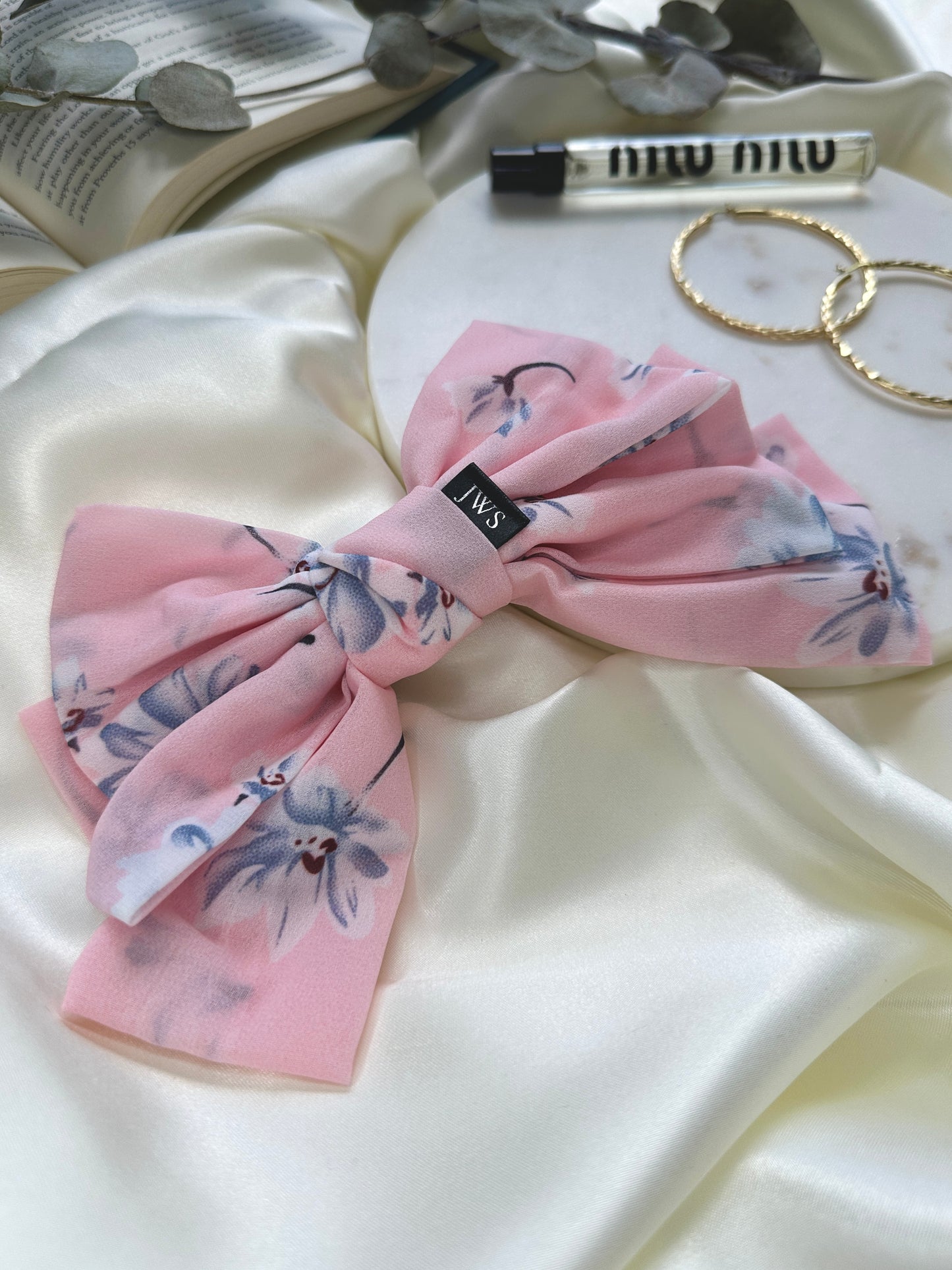Floral Bow | Pink Peony