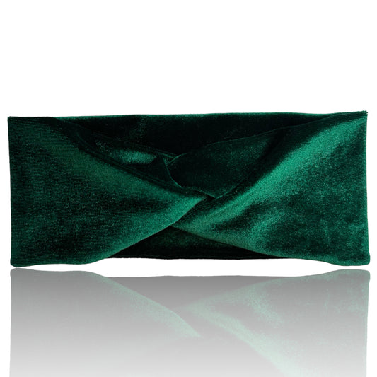 Velvet Emerald Green | Headband